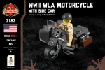 WWII WLA Motorcycle with Side Car
