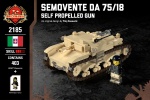 Semovente Da 75/18 - Self Propelled Gun