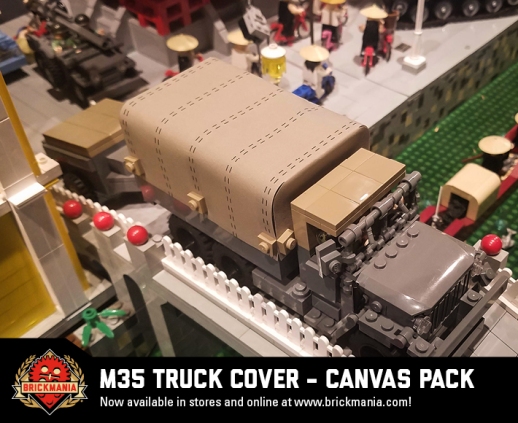 M35 Truck Cover - Canvas Pack