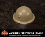 BrickArms® Japanese T90 Printed Helmet (Dark Tan)